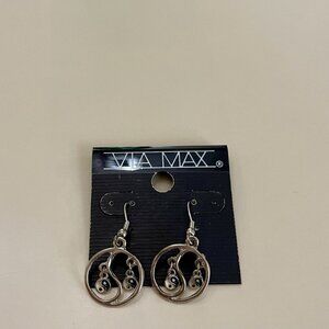 Via Max dangling earrings, NWT, jewelry